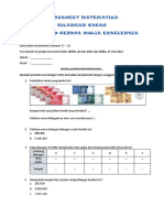 Worksheet Matematika 30 Juli