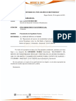 Mejoramiento del servicio de transitabilidad en Cajaruro Pueblo