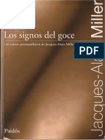 Los Signos Del Goce - J. A. Miller (Capítulo VII)