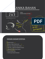 Kuliah_2&3_Mekban_Dasar-Dasar Statika Reg Malam FIX