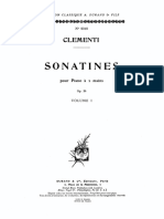 Clementi - Op 36 - Sonatines (Durand)