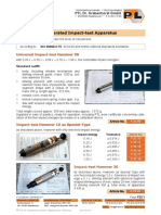 PTL Spring Operated Impact Test Apparatus