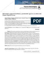 ARTÍCULO - Fibromatosis Gingival Hereditaria y Periodontitis Agresiva en Adolescente Wayuú