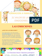 Escuela de Padres El Valor de Las Emocione