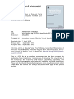 Generalized Kinematics of Five-Axis Serial Machines With