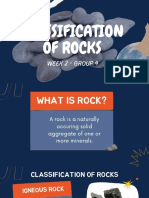 Classification of Rocks: Week 2 - GROUP 4