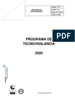 Programa Tecnovigilancia