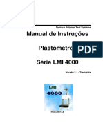 Series 4000 Melt Indexer Operation Preliminar