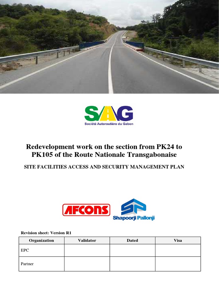 Site Security Management Plan | PDF | Security Guard | Safety