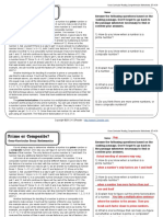 Prime or Composite?: Cross-Curricular Focus: Mathematics