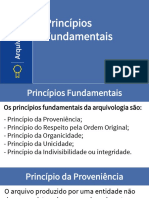 Arquivologia Princípios Fundamentais