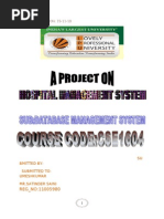 Download Hospital Management System by Dushyant Singh SN53247938 doc pdf