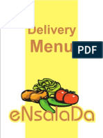 Menu ENSALADA