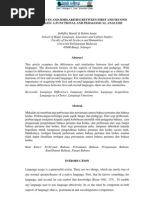 Download Differences and Similarities Between First and Second Languages a Functional and Pedagogical Analysis by e-BANGI SN53248647 doc pdf