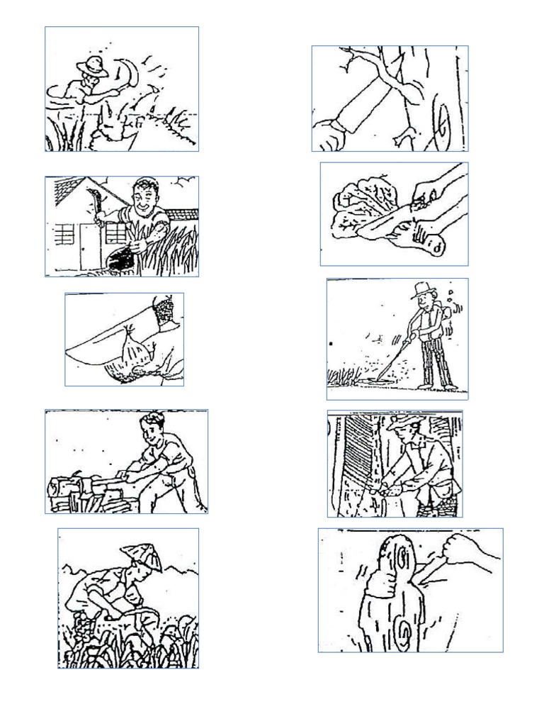 gambar kata kerja
