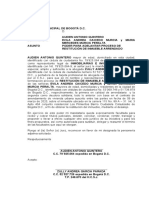 Poder Ejecutivo Inmobiliaria Vrs Gloria G. Martinez y Diana Franco