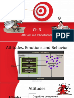 ch-3 attitudes and job satisfaction