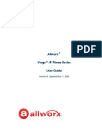 Verge 9312 User Manual