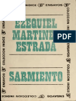 MARTINEZ ESTRADA Ezequiel - Sarmiento