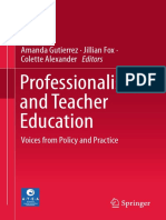 Amanda Gutierrez, Jillian Fox, Colette Alexander - Professionalism and Teacher Education_ Voices From Policy and Practice (2019, Springer Singapore) - Libgen.lc