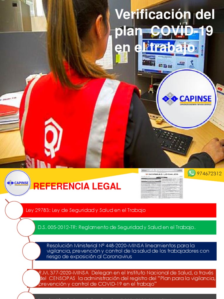 Verificacion Plan Covid 19 | PDF | Lavado de manos | Ciencias de la Salud