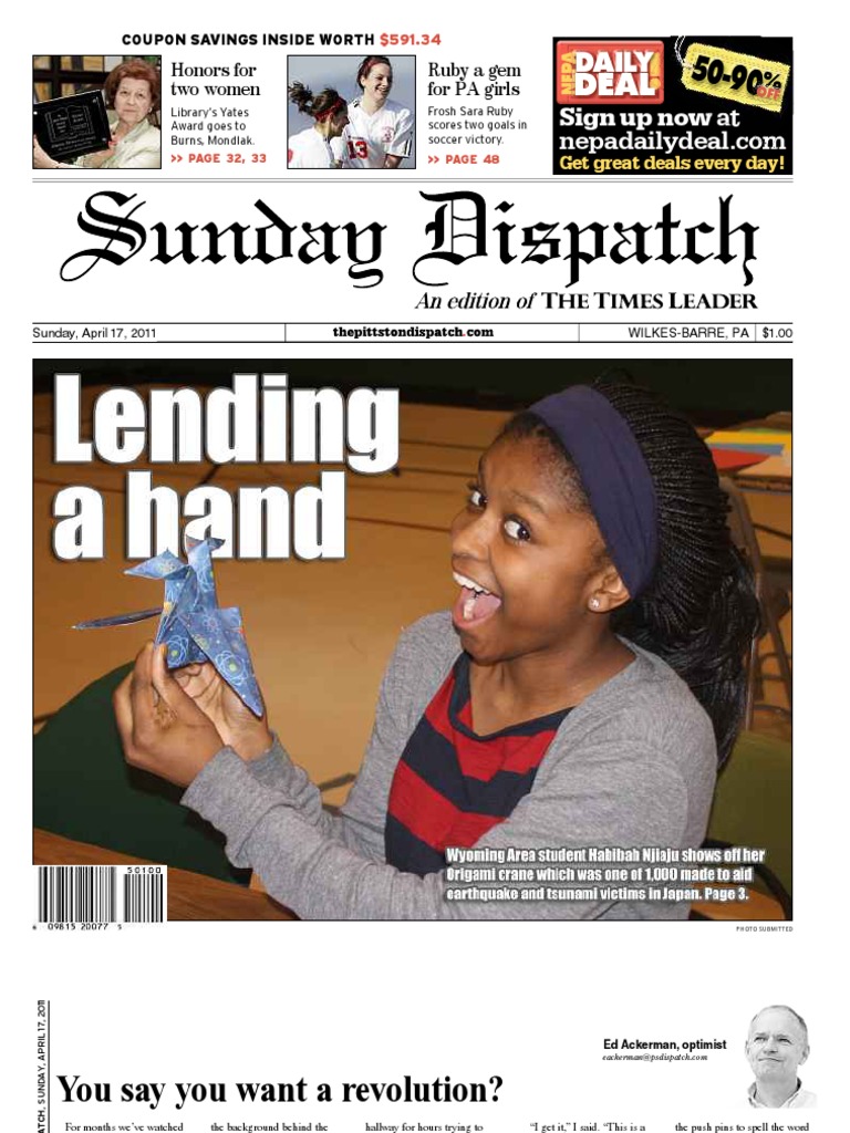 The Pittston Sunday Dispatch - 04-17-2011, PDF