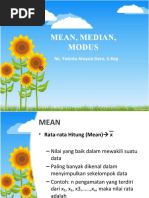Download MEAN MEDIAN MODUS by Ardi Wirajaya SN53250321 doc pdf