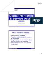 Digital Marketing & Service Design: Dove Eravamo Rimasti