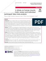 Effect of Dietary Nitrate On Human Muscle Power: A Systematic Review and Individual Participant Data Meta-Analysis