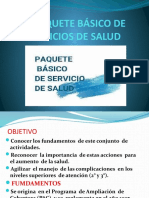 5 Paquete Básico de Servicios de Salud....