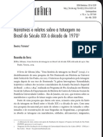 Resenha sobre a história da tatuagem no Brasil do século XIX à década de 1970