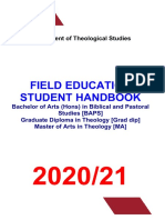 Placement Handbook 2020-2021
