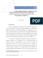 2010 m. Kuwano. La Unidad de Cuerpo Mente Desde La Perspectiva de La Encrucijada Entre Filosofia y Medicina