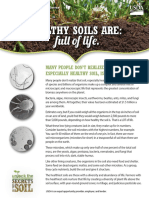 Healthy Soils Are:: Full of Life