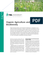 Organic Agriculture and Biodiversity