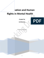 Download Human Rights and Mental Health Service User Participation by Mental Health Reform SN53251943 doc pdf