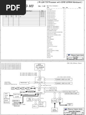 Intel 945 Motherboard Circuit Diagram Electronic Design Computer Data