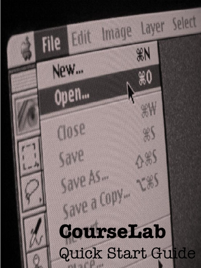 Courselab QuickStart | PDF | Icon (Computing) | Menu (Computing)