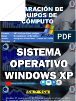 Sistema Operativo Windows XP