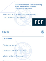 National and International Roaming:: NTC Role and Challenges