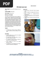 37 HSE Lesson Learnt 29 - Eye Injury