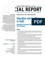 Education and Conflict in Haiti - 2010