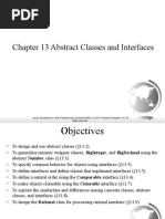 Chapter 13 Abstract Classes and Interfaces