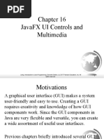 Chapter 16 JavaFX UI Controls and Multimedia