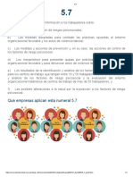 Qué Empresas Aplican Esta Numeral 5.7