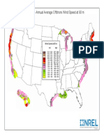 us 90m offshore wind speed