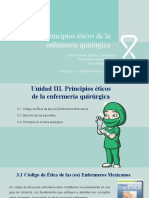 Unidad III - Principios Éticos de La Enfermería Quirúrgica