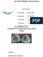 Elementos Constituyentes en Una PPR