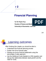 Chapter 2 Financial Planning and Forecasting