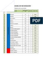 programa de necesidades